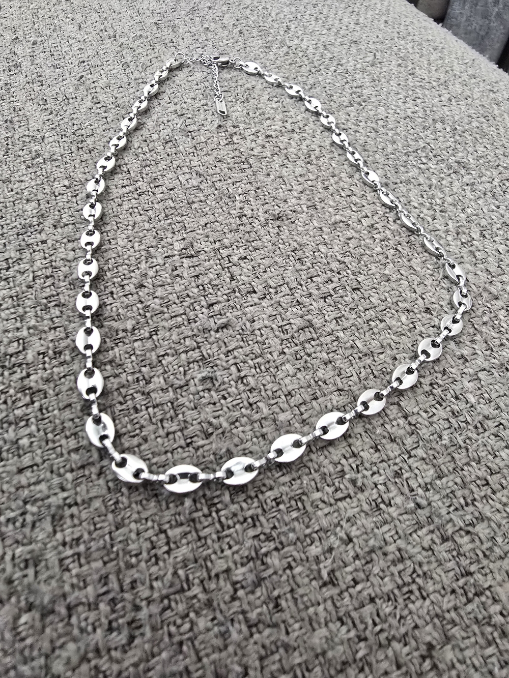 Silver Link Chain Necklace - Women Jewelry